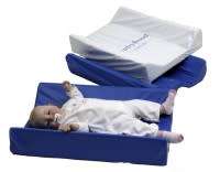 BABY CHANGING MATRESS** DARK BLUE WITH PICTURES**