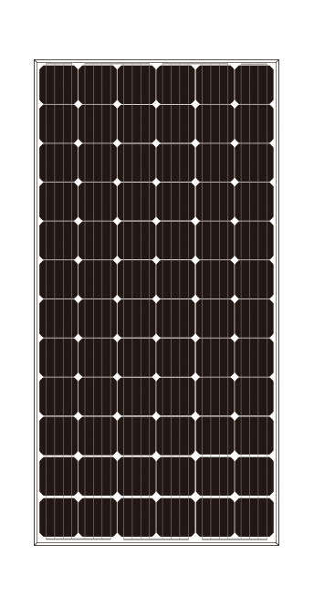 200W 72 Cell Monocrystalline Series  Solar panel