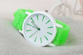 Classic Geneva Silicone quartz Watch Jelly