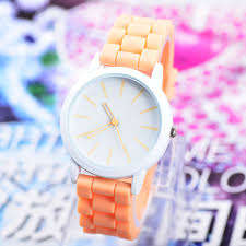 Classic Geneva Silicone quartz Watch Jelly