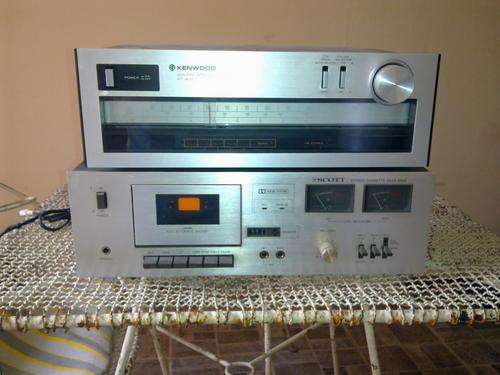 kenwood tuner and tape deck