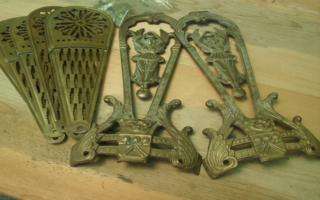 BEAUTIFUL BRASS FIRE SCREEN