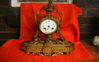 ***CRAZY***FRENCH MANTEL CLOCK - 1860