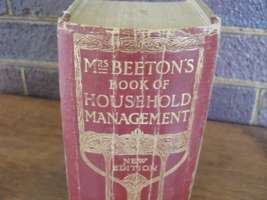 MRS BEETON'S BOOK OF HOUSEHOLD MANAGEMENT - NEW EDITION