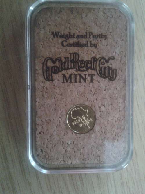 Krugergram 1gr  999.9 gold