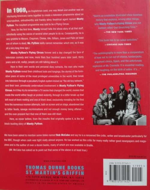 MONTY PYTHON - The Pythons Autobiography