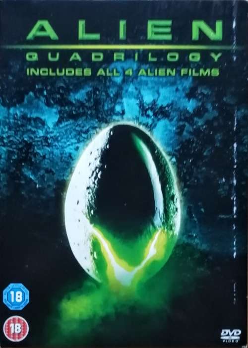 BOXED SET: ALIEN QUADRILOGY Sigourney Weaver All 4 Movies DVDs