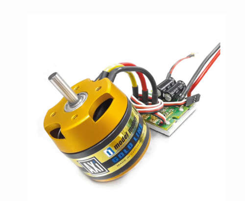 AXI 4120/22 Gold line V2 with 60A 22khz Speed Controller.
