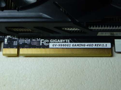 GIGABYTE G1 NVIDIA GeForce GTX 960 Gaming Graphics Card GDDR5 PCI Express 3.0 4GB