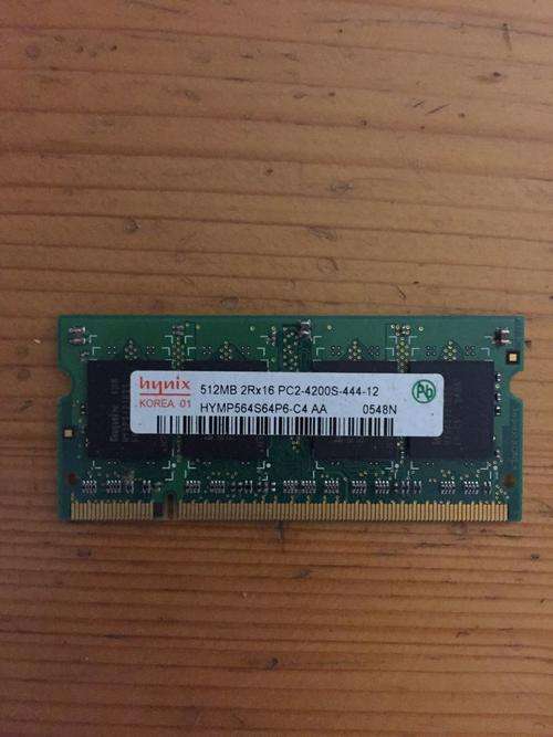 512M Hynix 2Rx16 PC2-4200S-444-12 Toshiba Satellite L20 RAM module