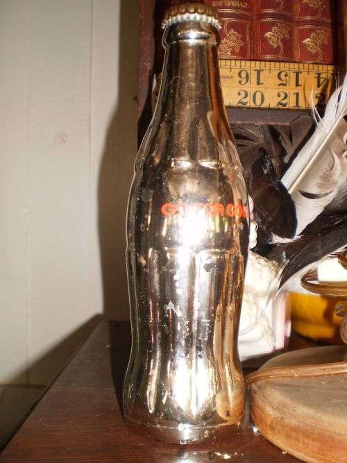 Coca Cola Go For Gold Collectable Bottle