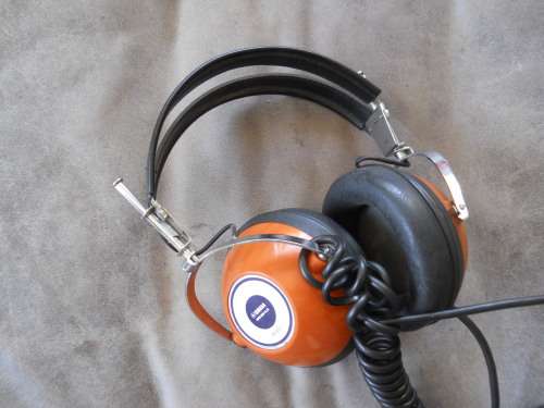 訳あり商品 Headphones - Head LTD CO Gakki Nippon Yamaha Orange Vintage ヘッドホン