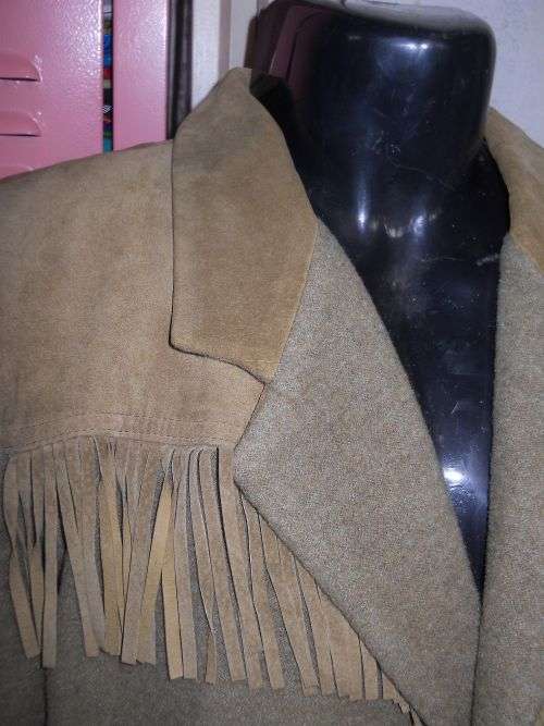 Italien Vintage Western Style Cowboy Fringe Blazer