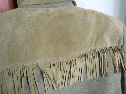 Italien Vintage Western Style Cowboy Fringe Blazer