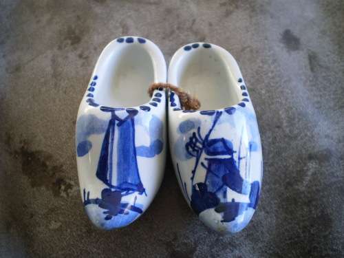 Delfts Clogs Miniature Ornament