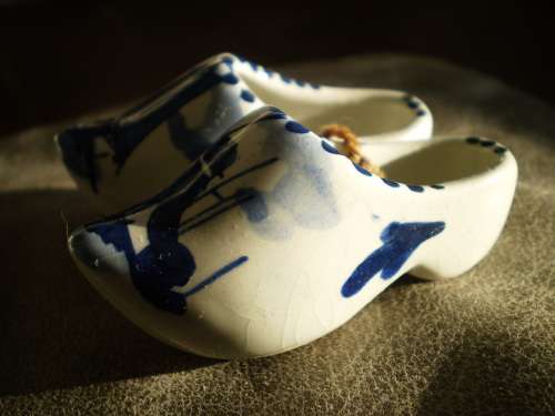 Delfts Clogs Miniature Ornament