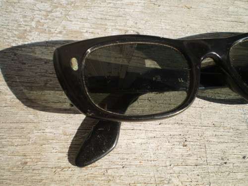Vintage Original 1960s Black James Dean Eyeglasses Spectacles Frame