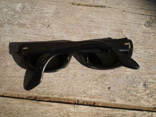 Vintage Original 1960s Black James Dean Eyeglasses Spectacles Frame