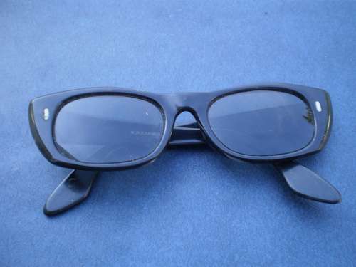 Vintage Original 1960s Black James Dean Eyeglasses Spectacles Frame
