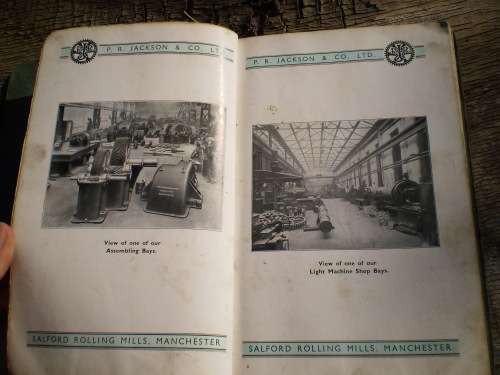 P.R Jackson Salford Rolling Mills Manchester