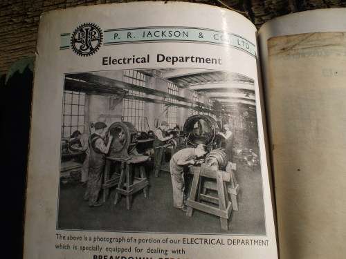 P.R Jackson Salford Rolling Mills Manchester