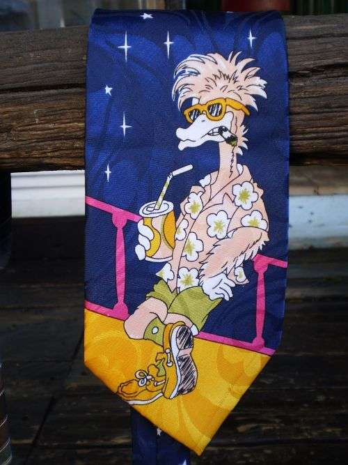 Gold City Handmade Cartoon Vintage Tie