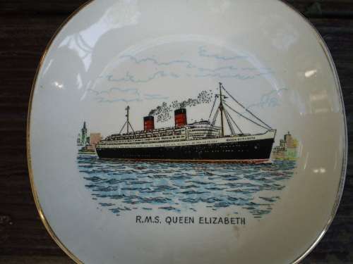 Squire Porcelain Plate of M.S Elizabeth