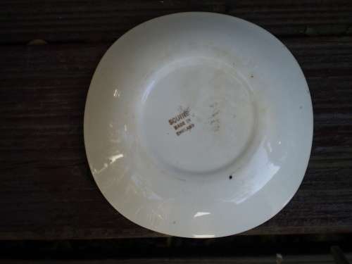 Squire Porcelain Plate of M.S Elizabeth