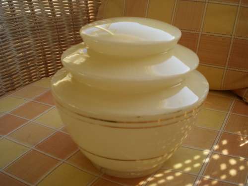 Art Deco Glass Ceiling Hanging Lamp Shade Conical Shape