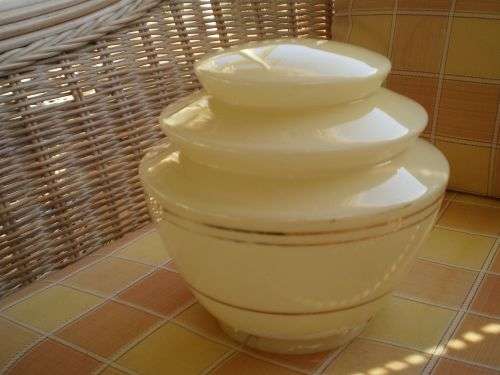 Art Deco Glass Ceiling Hanging Lamp Shade Conical Shape