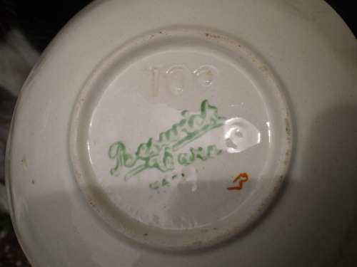 Beswick Ware Snack Plate In Pastel Colors 12 cm diameter