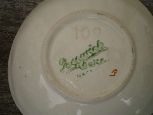 Beswick Ware Snack Plate In Pastel Colors 12 cm diameter