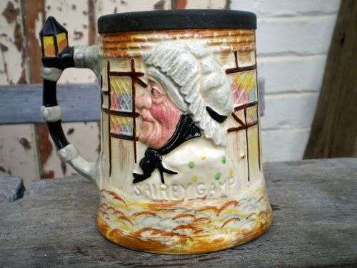 Lancaster Sandland Ware Charles Dickens Character Mug Weller And Sairay Gamp