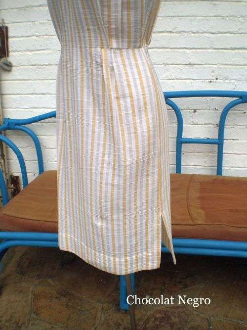 Gorgeous Vintage 19080s Ladies Striped Two Piece Dress And Blazer Size 10 excellent condition