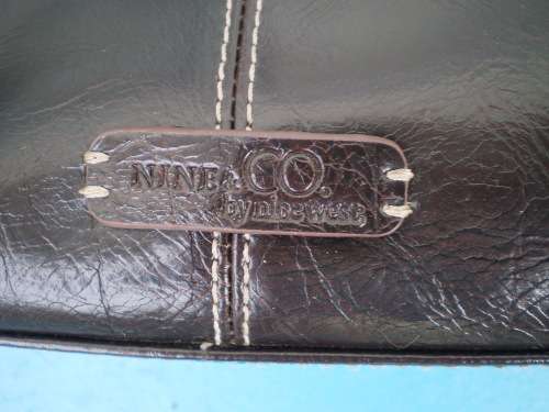 Nine West Faux Brown Leather Handbag 25cm height x 30 cm width excellent condition