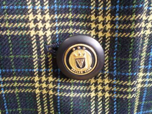 Horst Basler 1980s Vintage Overlength Ladies Striped Designer Blazer Size 16 Excellent Condition