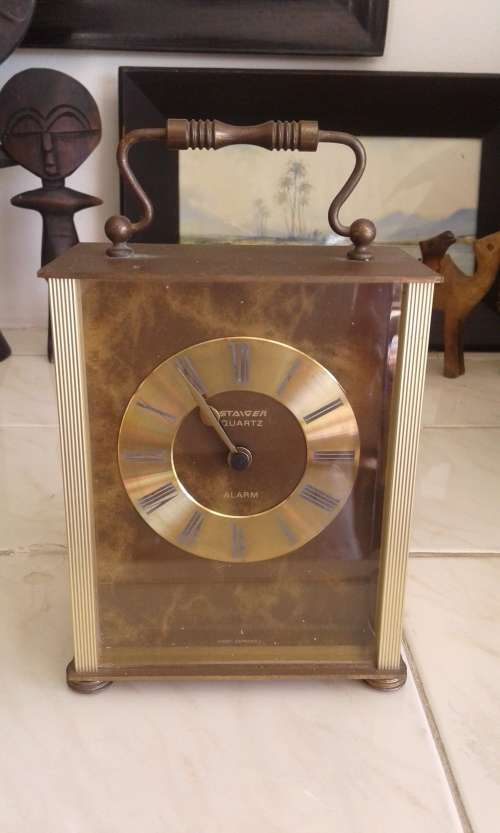 Vintage Staiger Quartz Carriage Clock West Germany