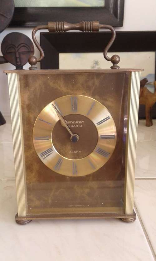 Vintage Staiger Quartz Carriage Clock West Germany