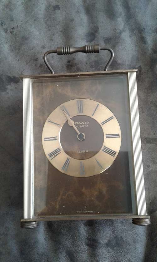 Vintage Staiger Quartz Carriage Clock West Germany