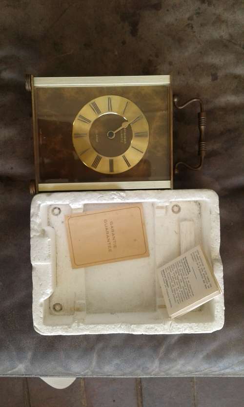 Vintage Staiger Quartz Carriage Clock West Germany