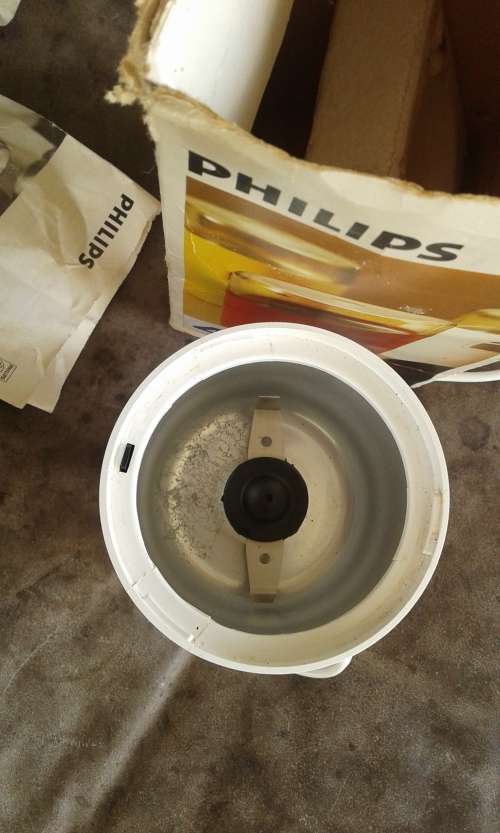 Vintage German Philips Electric Coffee Bean Grinder Working