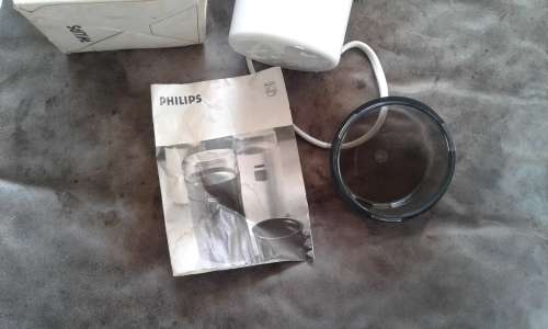 Vintage German Philips Electric Coffee Bean Grinder Working