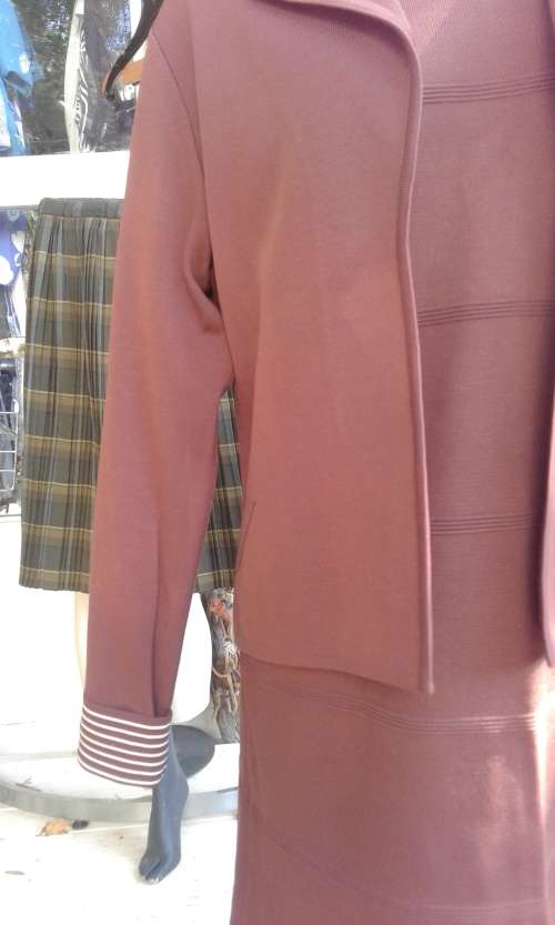 Origjnal 1960s Vintage Two Piece Dress And Jacket By Italmoda Size 14