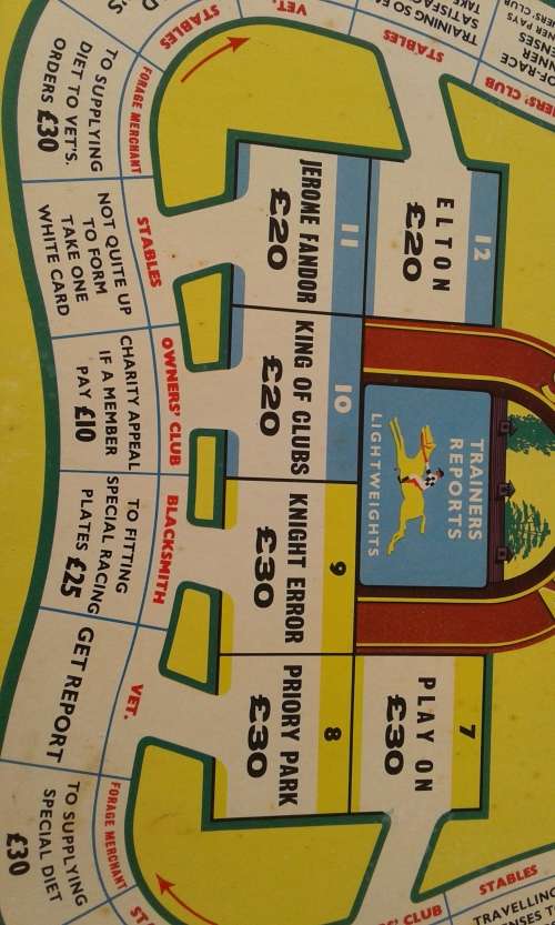 Vintage Collectable Totopoly The Great Race Game Boardgame John Waddington Complete 1949 edition