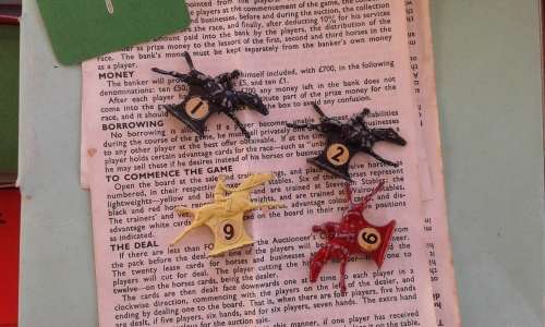 Vintage Collectable Totopoly The Great Race Game Boardgame John Waddington Complete 1949 edition