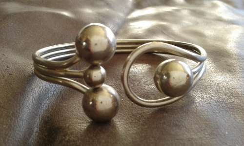 Original 1960s Vintage Bracelet Bangle Modernist