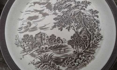 Countryside Enoch Wedgwood Tunstall TCI 4 Plates 18cm in diameter