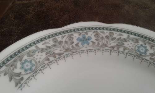 Set Of 11 Vintage Chinese Porcelain Plates Marked 18cm In Diameter