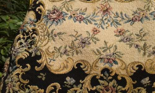 Large Vintage Tapestry Handbag