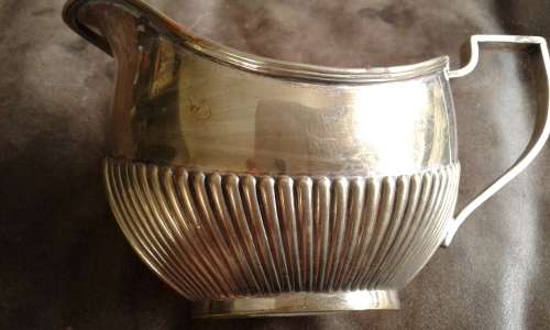 Vintage Silver Plated ENPS Sugar Bowl And Milk Jug Set